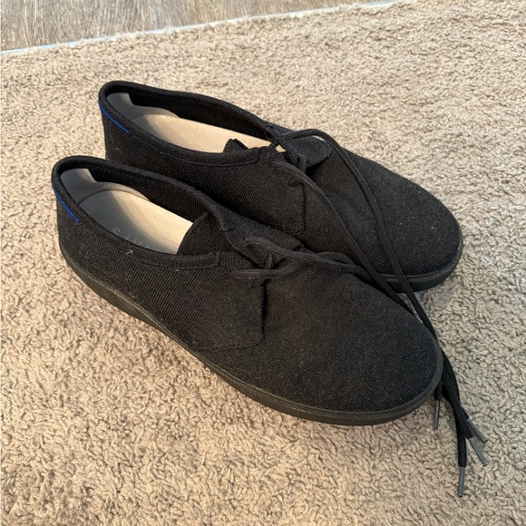 Rothy's Black Canvas Men's Sneakers - Picture 1 of 1